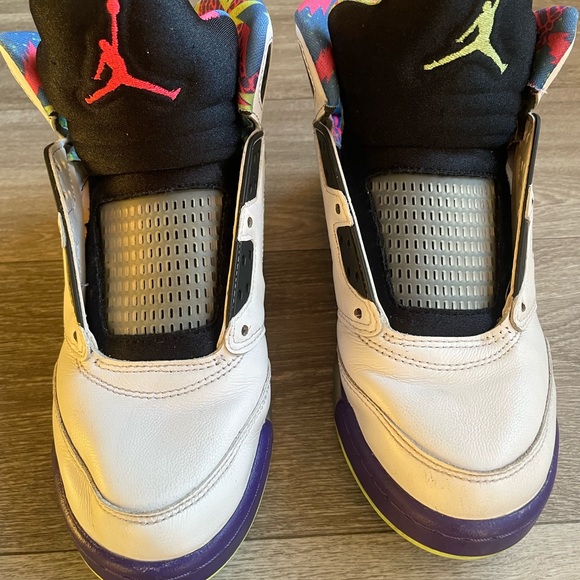 🤍💜💚 Nike Air Jordan 5 Retro “Alternate Bel-air” - Picture 6 of 6